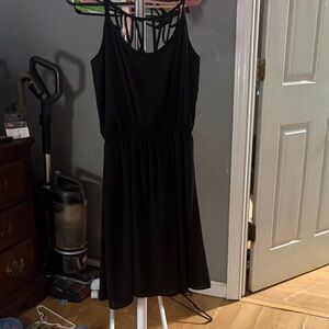 Studio Y Black Backless Dress